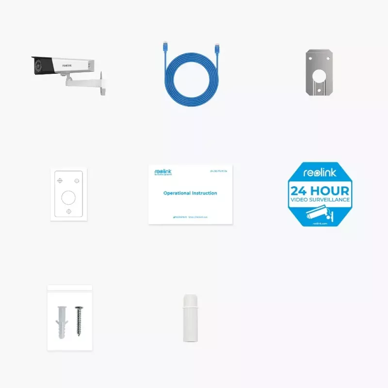 IP-Überwachungskamera Reolink Duo P730 4K, 8 MP, 4608×1728 @20 fps, PoE/DC, IP66, PIR, 30 m IR, MicroSD bis 256 GB