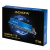 SSD M.2 ADATA LEGEND 710 1 TB PCIe 3.0 NVMe — 2400 MB/s Lesen, 1800 MB/s Schreiben, 3D NAND, 2280