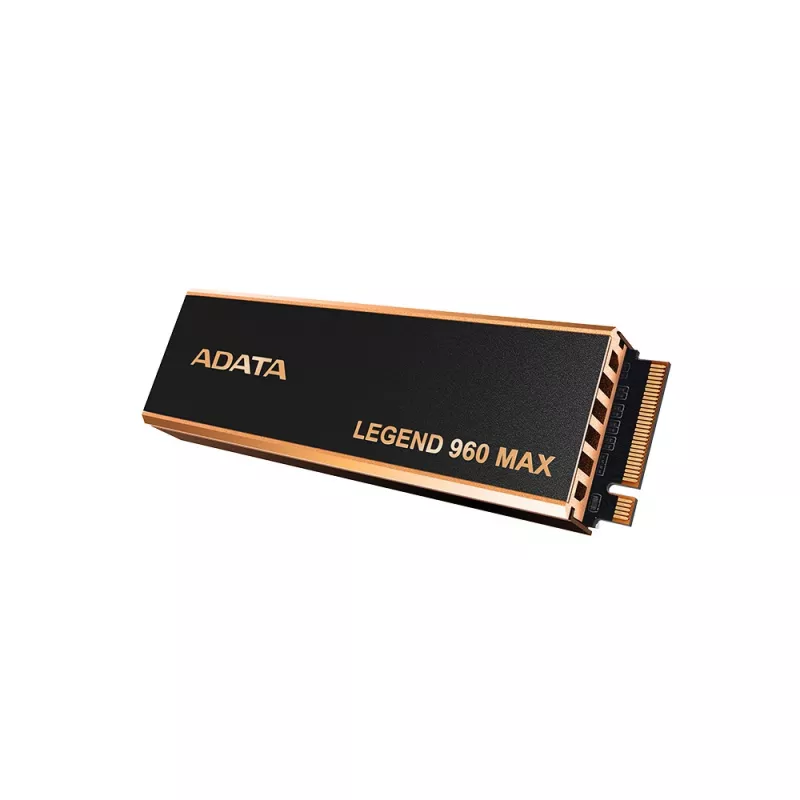Internes M.2 2280 NVMe SSD ADATA LEGEND 960 MAX 1 TB PCIe 4.0, Lesen 7400 MB/s, Schreiben 6000 MB/s, 3D NAND