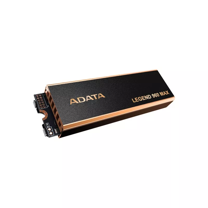 Internes M.2 2280 NVMe SSD ADATA LEGEND 960 MAX 1 TB PCIe 4.0, Lesen 7400 MB/s, Schreiben 6000 MB/s, 3D NAND