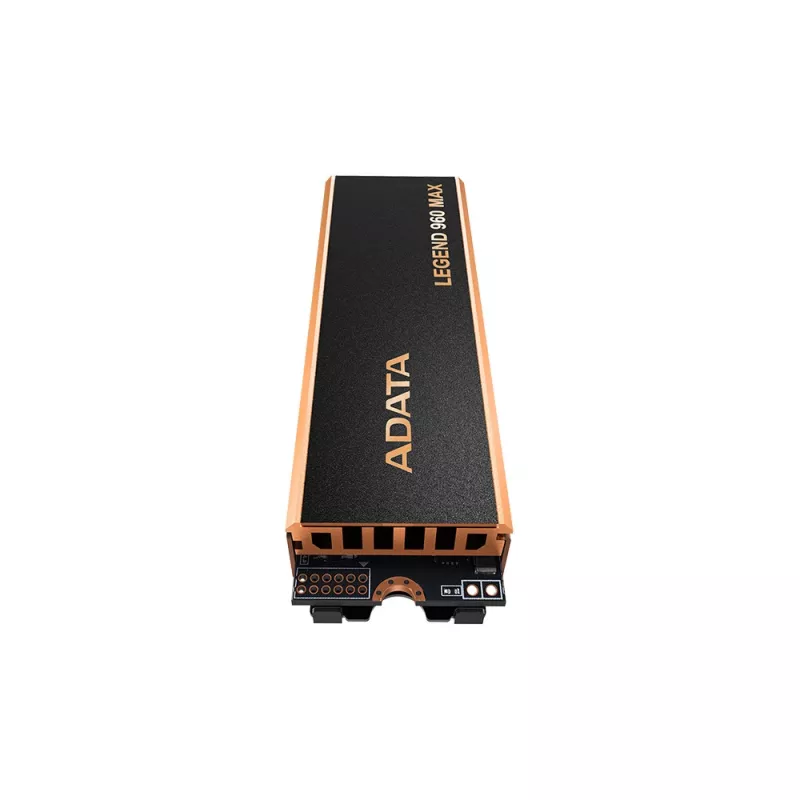 Internes M.2 2280 NVMe SSD ADATA LEGEND 960 MAX 1 TB PCIe 4.0, Lesen 7400 MB/s, Schreiben 6000 MB/s, 3D NAND