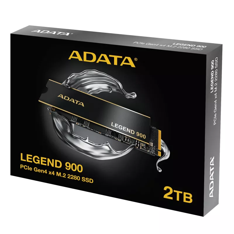 M.2 NVMe SSD ADATA LEGEND 900 2 TB PCIe 4.0 (2280) — 7000/5400 MB/s, NVMe 1.4, TBW 1200