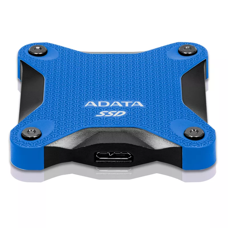 Portable SSD ADATA SD620 2 TB USB 3.2 Gen 2 (Micro‑B) Blau/Schwarz — 520/460 MB/s, 80×80×15,2 mm