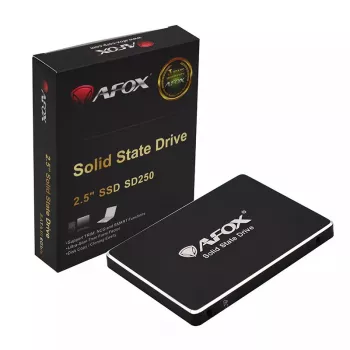 2,5 Zoll SATA III SSD AFOX SD250-512GN, 512 GB, TLC, Lesen 500 MB/s, Schreiben 450 MB/s