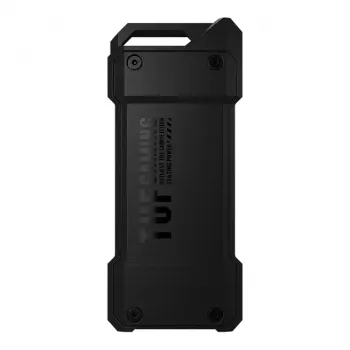 SSD enclosure ASUS ESD-T1A/BLK/G/AS — M.2 (SATA/PCIe) single-bay, USB-C 3.2 Gen2, 10 Gbit/s, Schwarz, key lock