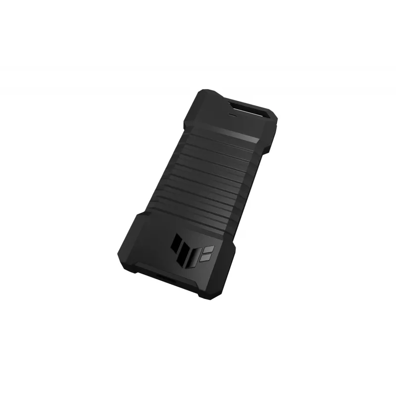 SSD enclosure ASUS ESD-T1A/BLK/G/AS — M.2 (SATA/PCIe) single-bay, USB-C 3.2 Gen2, 10 Gbit/s, Schwarz, key lock