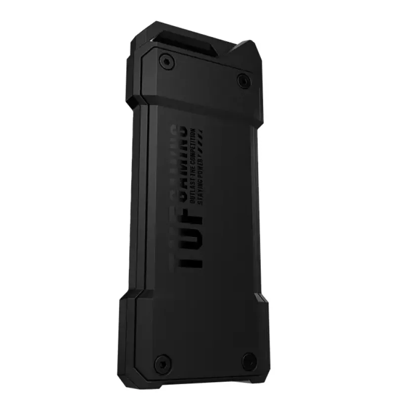 SSD enclosure ASUS ESD-T1A/BLK/G/AS — M.2 (SATA/PCIe) single-bay, USB-C 3.2 Gen2, 10 Gbit/s, Schwarz, key lock