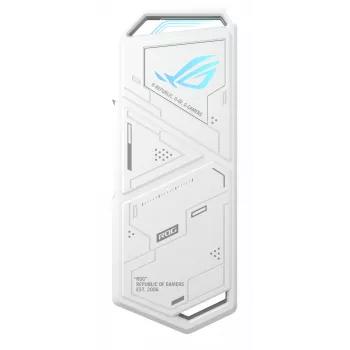 SSD-Gehäuse ASUS ROG Strix Arion White Edition — M.2 PCIe, USB Type-C 10 Gbit/s, für eine SSD