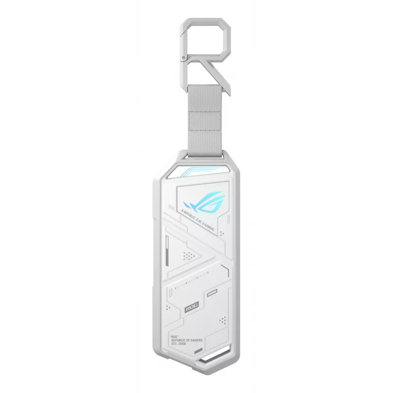 SSD-Gehäuse ASUS ROG Strix Arion White Edition — M.2 PCIe, USB Type-C 10 Gbit/s, für eine SSD