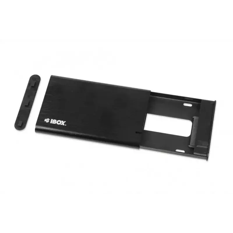 HDD/SSD-Gehäuse IBOX HD-05 Schwarz — 2,5 Zoll SATA III, USB 3.2 Gen 1 (5 Gbit/s), Micro-USB B, UASP, bis zu 10 TB