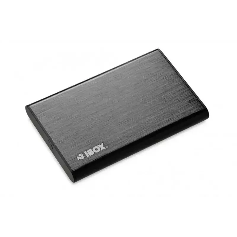HDD/SSD-Gehäuse IBOX HD-05 Schwarz — 2,5 Zoll SATA III, USB 3.2 Gen 1 (5 Gbit/s), Micro-USB B, UASP, bis zu 10 TB