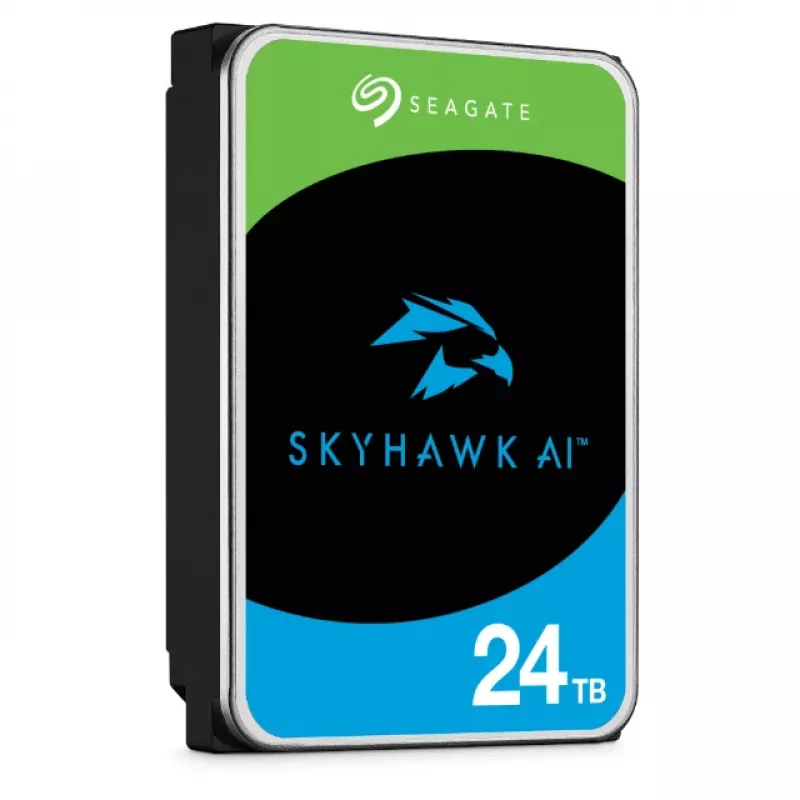 Seagate SkyHawk AI interne Festplatte 24 TB 7200 RPM 512 MB 3,5 Zoll Serial ATA III