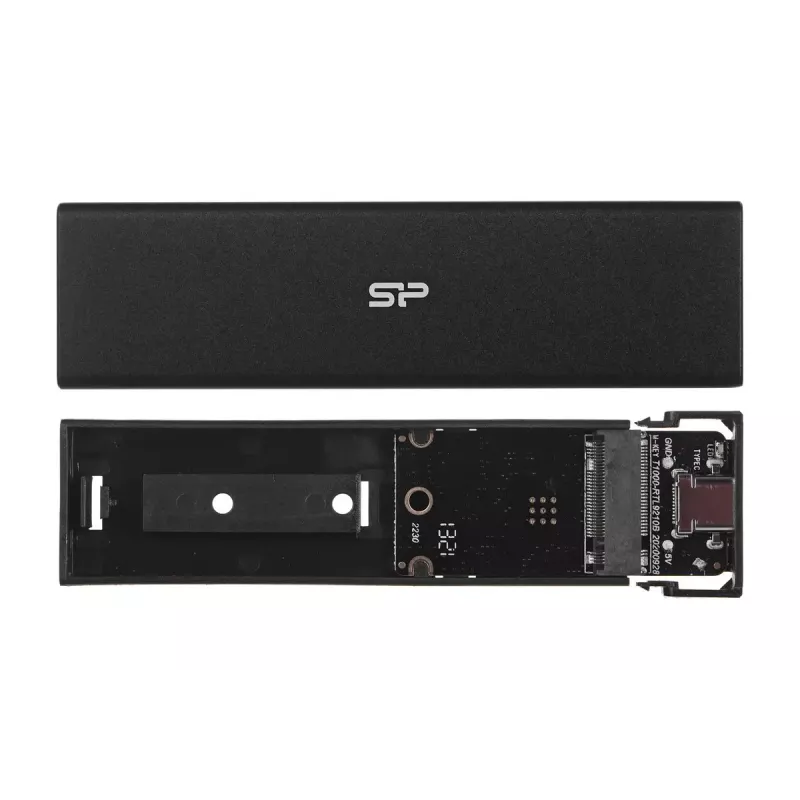SILICON POWER Externes M.2 NVMe/SATA SSD-Gehäuse