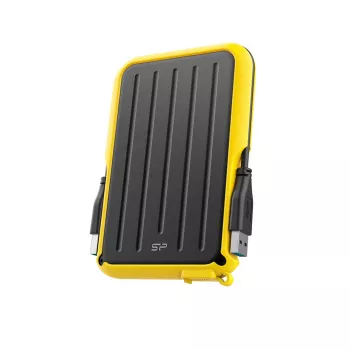 SILICON POWER Portable HDD USB 3.2 Gen 1 Armor - A66 1TB - Gelb Moq-36