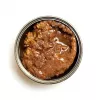 Nassfutter für Katzen 3coty Truthahn mit Krill 80 g — Alleinfuttermittel für ausgewachsene Katzen, 80 g Dose, Protein 19%, Fett 7%