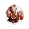 Nassfutter für Katzen 3coty Truthahn mit Krill 80 g — Alleinfuttermittel für ausgewachsene Katzen, 80 g Dose, Protein 19%, Fett 7%