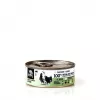 Nassfutter für Katzen 3coty Huhn mit Gans 80 g Beutel, Alleinfutter für ausgewachsene Katzen, 19% Protein, 12% Fett, getreidefrei