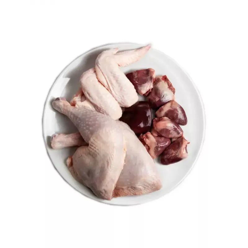 Nassfutter für Katzen 3coty Huhn mit Gans 80 g Beutel, Alleinfutter für ausgewachsene Katzen, 19% Protein, 12% Fett, getreidefrei