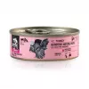 Nassfutter für Katzen 3coty Turkey Cheers 75 g — ausgewachsene Katzen, ergänzende Einzelportionspackung, 80 % Feuchtigkeit, 6 % Protein