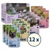 Nassfutter für Katzen BOZITA 85 g Beutel — Rind, Huhn, Hirsch, Truthahn, getreidefrei, ausgewachsene Katzen, 12×85g Packung