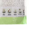 Klumpendes Tofu-Katzenstreu DIAMENTIQ Matcha Ultra, Erbsenfaser, staubfrei, 2,5 kg