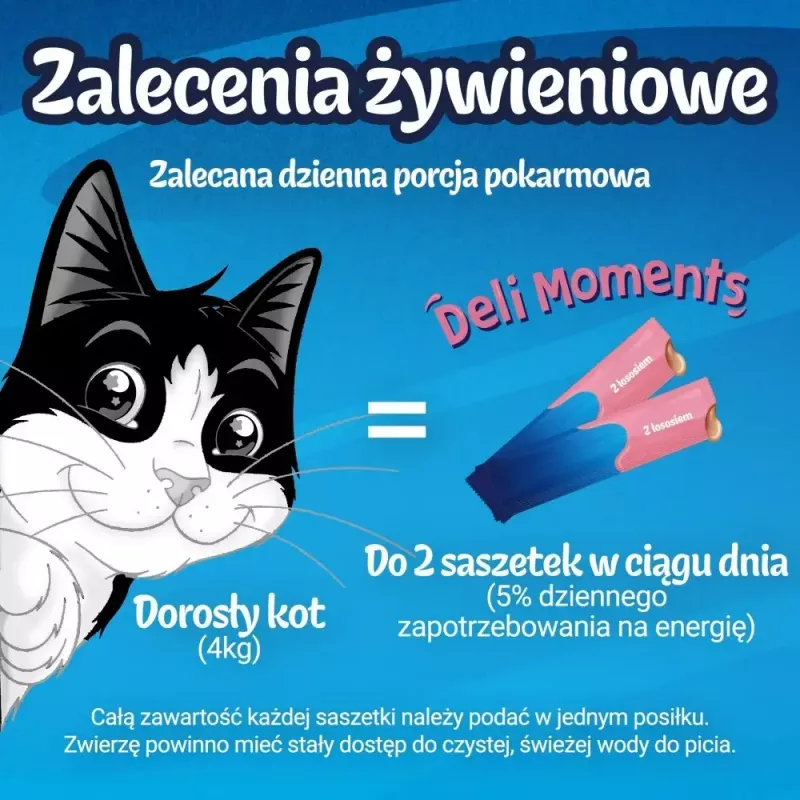 Nassfutter Katzensnack Purina Felix Deli Moments Lachs-Paste 4 x 10 g Tube