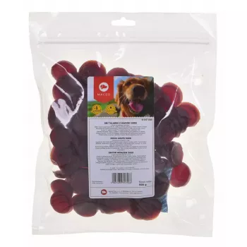 Hundesnack MACED Entenchips 500 g — Einkomponenten-Entensnack, 500 g, Protein 28 %, Fett 1 %