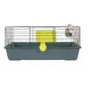 Käfig ZOLUX CLASSIC 80 cm grau aquamarin — Käfig aus Metall/Kunststoff für Meerschweinchen, 810×540×350 mm, inklusive Heuraufe