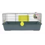 Käfig ZOLUX CLASSIC 80 cm grau aquamarin — Käfig aus Metall/Kunststoff für Meerschweinchen, 810×540×350 mm, inklusive Heuraufe