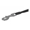 Flexi New Classic Rollleine 5 m, schwarzes Nylonband, für große Rassen bis 50 kg