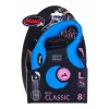 Rollleine Flexi New Classic 8 m — Flexi 8 m Schnurleine, blau, L, max. Tragkraft 50 kg