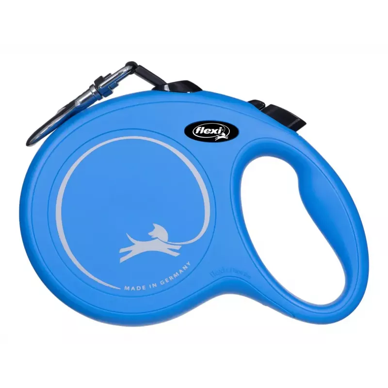 Rollleine Flexi New Classic 8 m — Flexi 8 m Schnurleine, blau, L, max. Tragkraft 50 kg