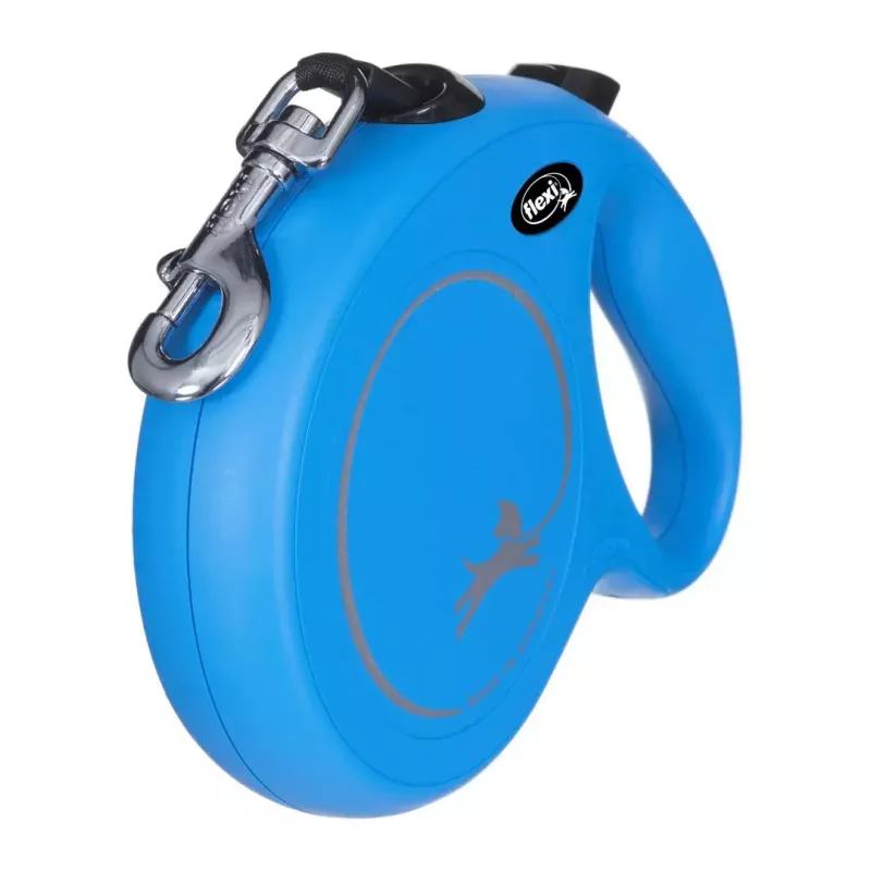 Rollleine Flexi New Classic 8 m — Flexi 8 m Schnurleine, blau, L, max. Tragkraft 50 kg