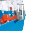Käfig FERPLAST Combi 2 für Hamster, Blau Transparent, B795×T295×H263 mm, Technopolymer