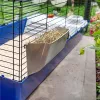 Käfig FERPLAST Rabbit 120 Blau — Metall- und Kunststoffkäfig für Kaninchen 1180×585×495 mm, für Kaninchen 5–9,9 kg