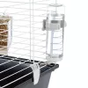 Cage FERPLAST Casita 120 für Kaninchen und Meerschweinchen, Metall/Kunststoff, 1190×580×600 mm, Weiß/Taupe