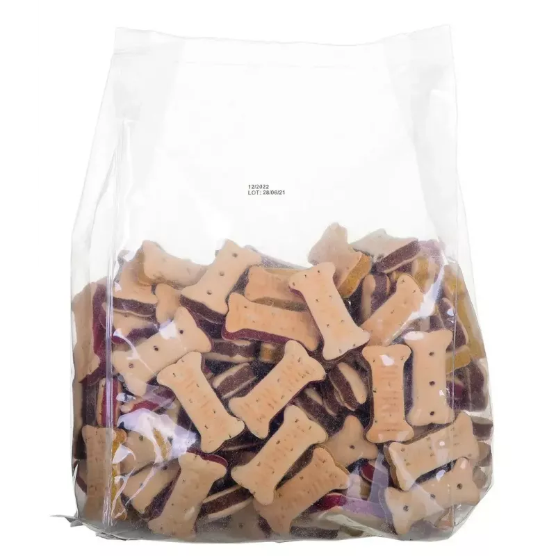 Hundetrainingsleckerlis MACED Cube Cookies Mini Mix 1 kg — sortierte Mini-Würfelkekse, Geflügel-Mix