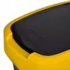 Drei-Fächer-Abfallsortierer rotho Twist 3 × 25 L (Technopolymer, schwarz, 252×333×476 mm)