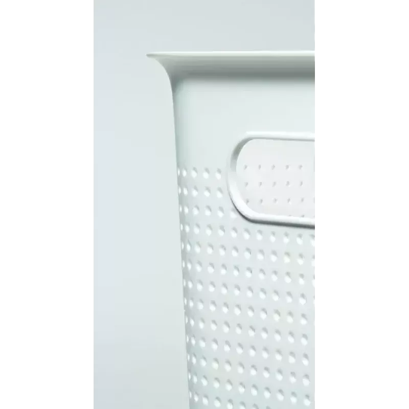 Rotho Brisen Wäschekorb, 50 l, Cappuccino