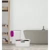Rotho Brisen Wäschekorb, 50 l, Cappuccino