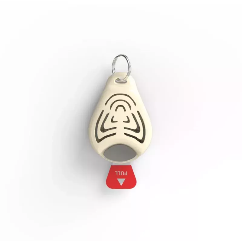 Ultraschall-Zeckenschutzgerät TICKLESS PET PRO-101BE für Katzen und Hunde, beige, 18 g, 1,5 m Reichweite, feuchtigkeitsbeständig