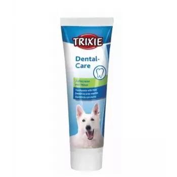 Fingerzahnbürste für Hunde Trixie 2561, einteilige weiche Silikonbürste für kleine Hunde und Welpen