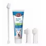 Fingerzahnbürste für Hunde Trixie 2561, einteilige weiche Silikonbürste für kleine Hunde und Welpen