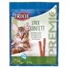 Ergänzende fleischige Katzen-Leckerlis Trixie 42723, Truthahngeschmack, 25 g Beutel, 5er-Pack, Protein 33,5%, Fett 20%