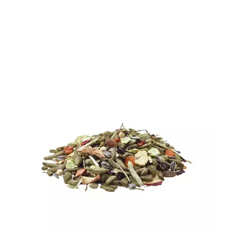 Snack Versele-Laga Cavia Nature 2,3 kg — Meerschweinchenfutter, 15 % Protein, 16 % Rohfaser, 3 % Fett, Kräuter, Vitamin D3, konservierungsstoff- und zuckerfrei