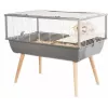 Nagerkäfig ZOLUX Neo Nigha H36 mit 2 Ebenen, Kunststoffboden, 780×480×360 mm, grau