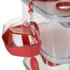 Nagarium ZOLUX Rody3 Trio — Kleintiergehege, Metall/Kunststoff, 410×270×530 mm, 3 kg, inkl. Laufrad