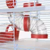 Nagarium ZOLUX Rody3 Trio — Kleintiergehege, Metall/Kunststoff, 410×270×530 mm, 3 kg, inkl. Laufrad
