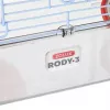 Nagarium ZOLUX Rody3 Trio — Kleintiergehege, Metall/Kunststoff, 410×270×530 mm, 3 kg, inkl. Laufrad