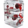 Nagarium ZOLUX Rody3 Trio — Kleintiergehege, Metall/Kunststoff, 410×270×530 mm, 3 kg, inkl. Laufrad